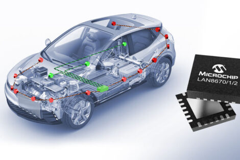 Microchip bringt Automotive-Anwendungen ins Ethernet